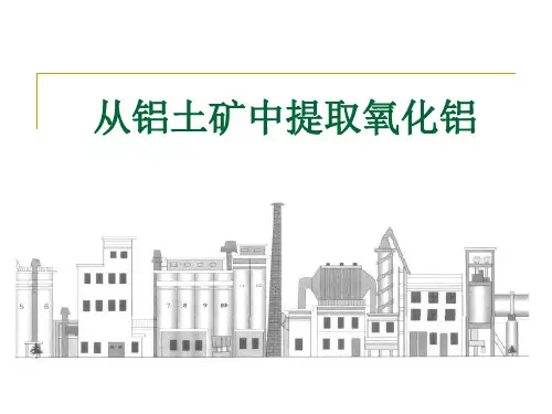 从铝土矿中提取氧化铝20121218