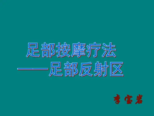 足底反射区ppt课件