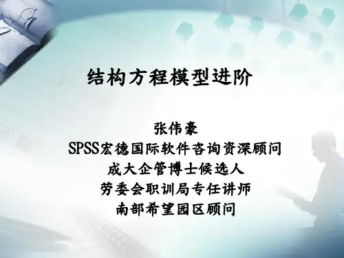 结构方程模型进阶(简体)