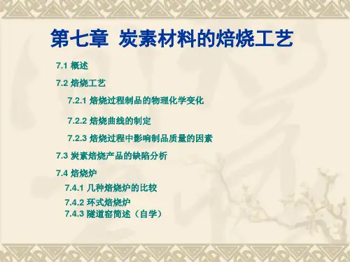 第七章_焙烧工艺-新型碳素材料