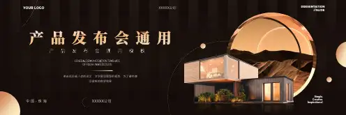 个性渐变产品发布会-超宽屏PPT展示模板