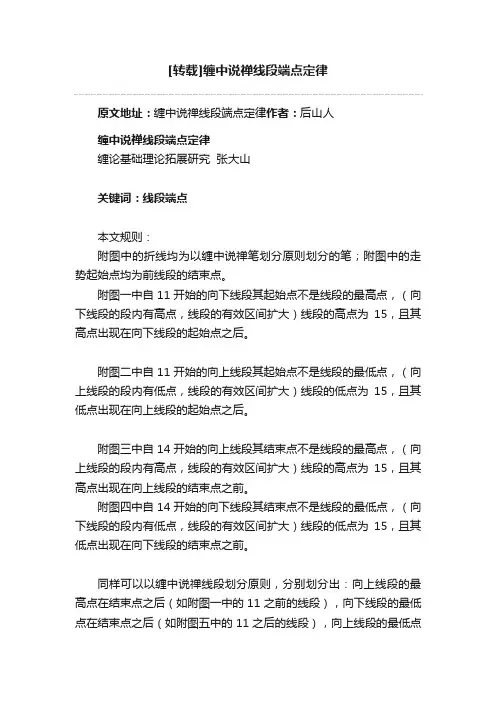 [转载]缠中说禅线段端点定律