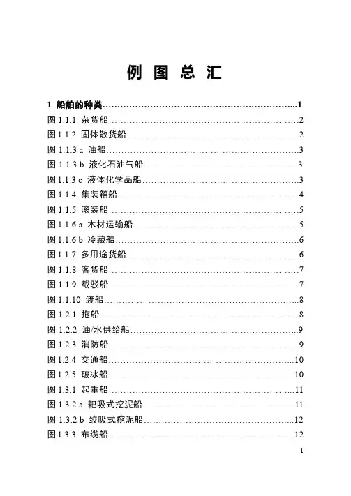 例图总汇 简明船舶结构英汉图解词典
