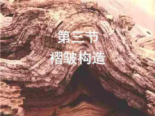 褶皱构造