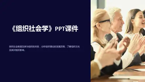 《组织社会学》课件