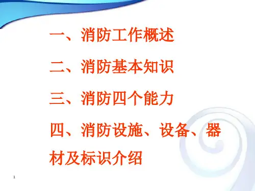 客房部消防安全培训