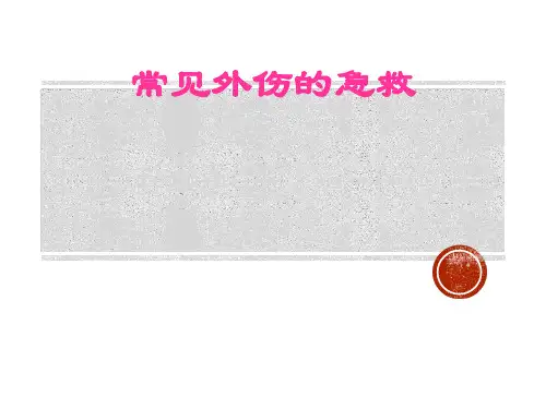 常见外伤的急救