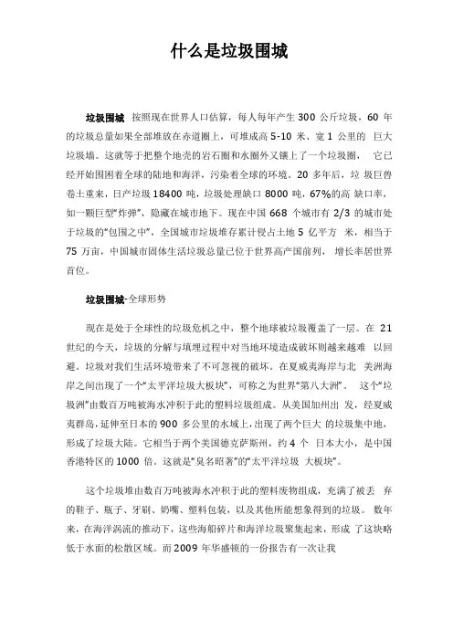 什么是垃圾围城