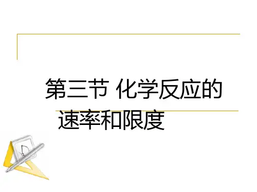 第三节_化学反应的限度PPT