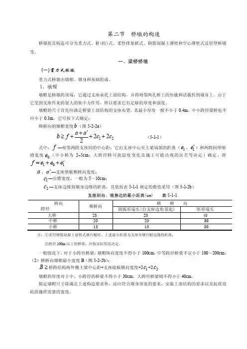356-第二节桥墩的构造