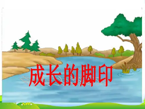 新北师大版五年级数学上册《成长的脚印》优质课件