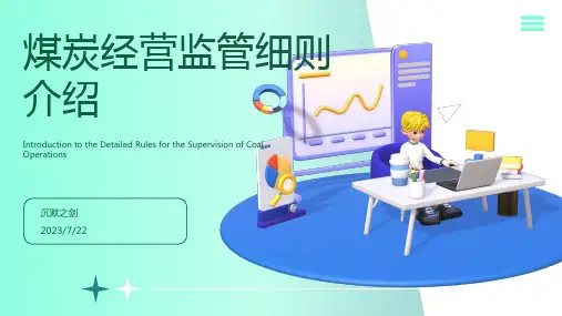 2023年某省煤炭经营监管实施细则方案