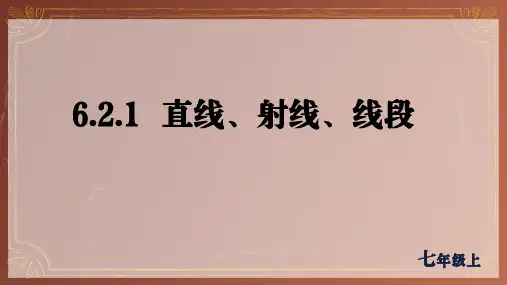 直线、射线、线段课件(共24张PPT)