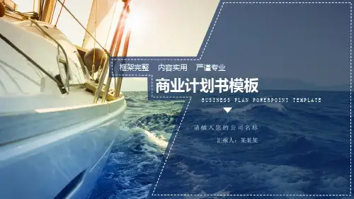 农业项目商业计划书模板ppt