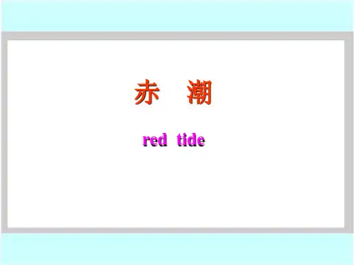 赤潮(浙江省杭州市萧山市)PPT课件(初中科学)