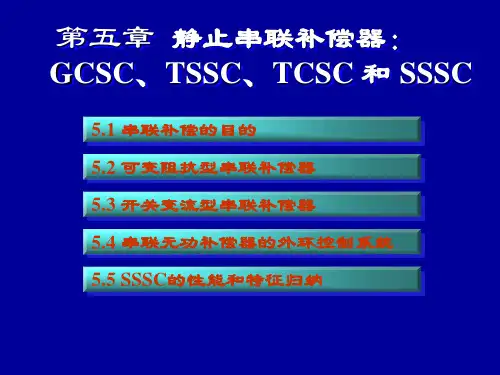 第5章 静止串联补偿器