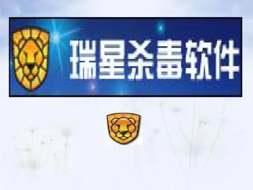 瑞星杀毒软件介绍