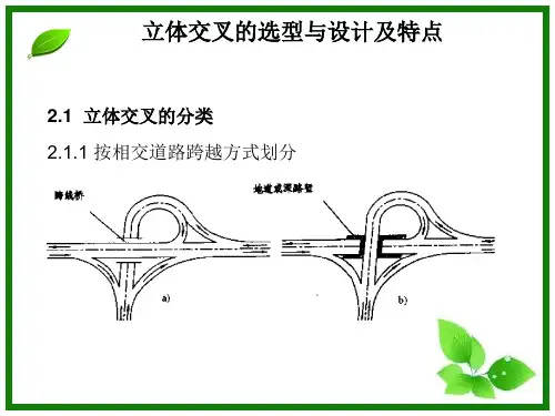 立交的选型与设计