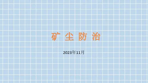 煤尘爆炸事故及其防治培训课件ppt(25页)