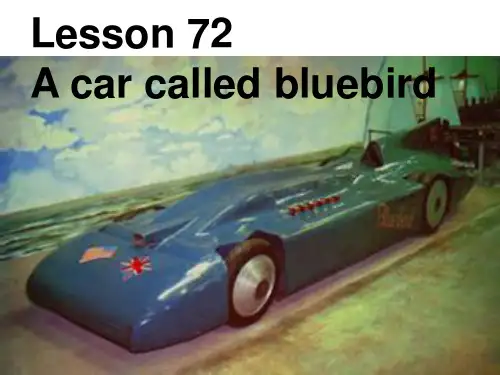新概念 英语第二册 Lesson 72