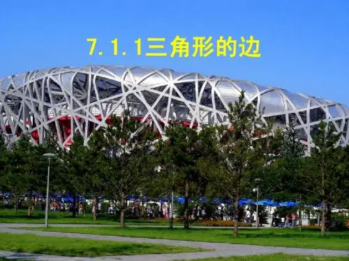 7.1.1三角形的边(优质课)