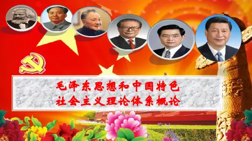 毛概第七章社会主义改革开放理论PPT