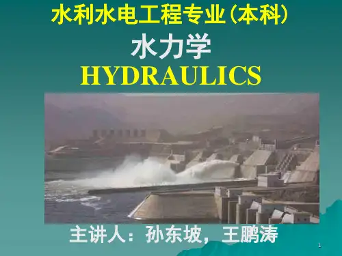 900水力学课件水静力学