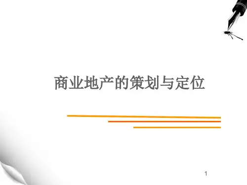 商业地产策划与定位112页(PPT112页)