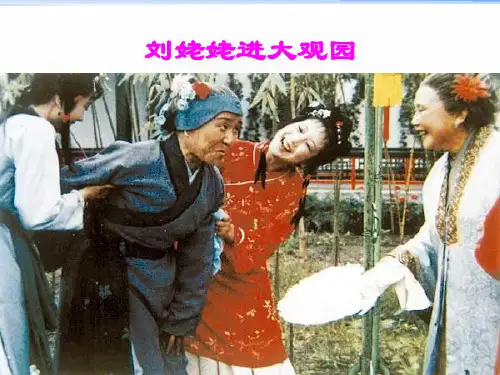 24课《刘姥姥进大观园》课件(共24张PPT)