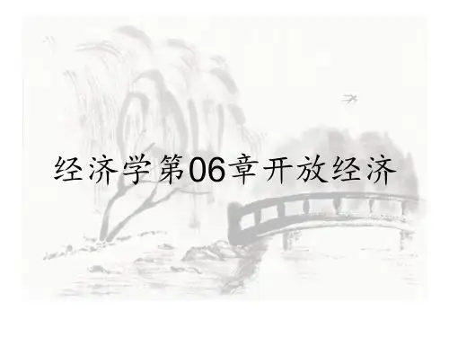 经济学第06章开放经济