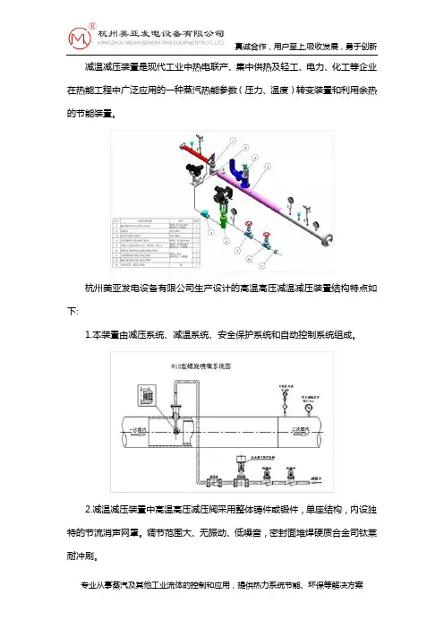 高温高压减温减压装置