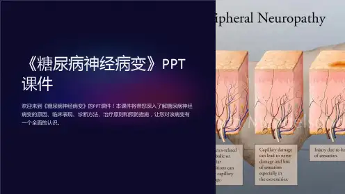 《糖尿病神经病变》课件