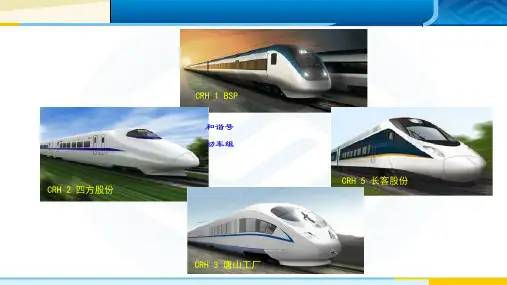 高速列车的十大关键技术.最全PPT
