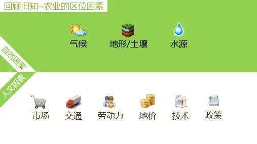 人教版高一必修二 3.2 以种植业为主的农业地域类型课件(共29张)