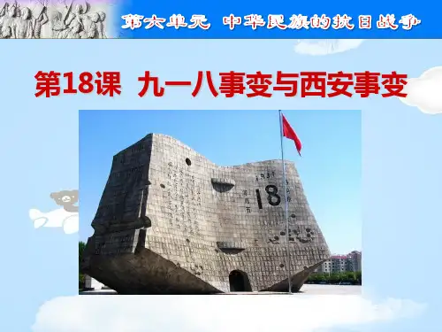 《九一八事变与西安事变》PPT下载【优质课件】