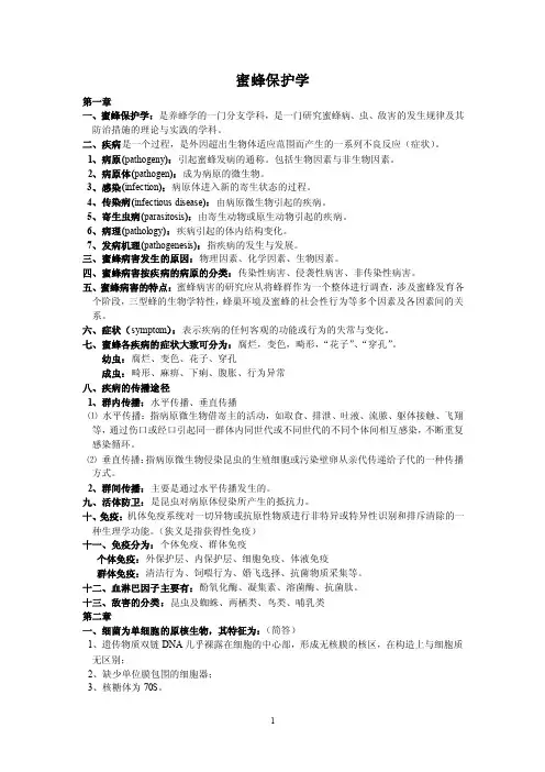 蜜蜂保护学——精选推荐
