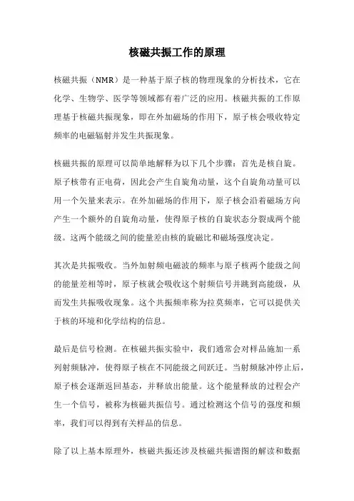 核磁共振工作的原理