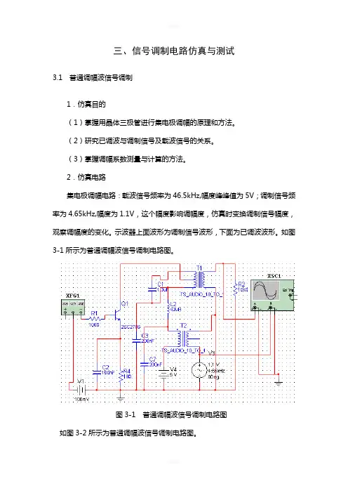 第9章Multisim仿真与测试