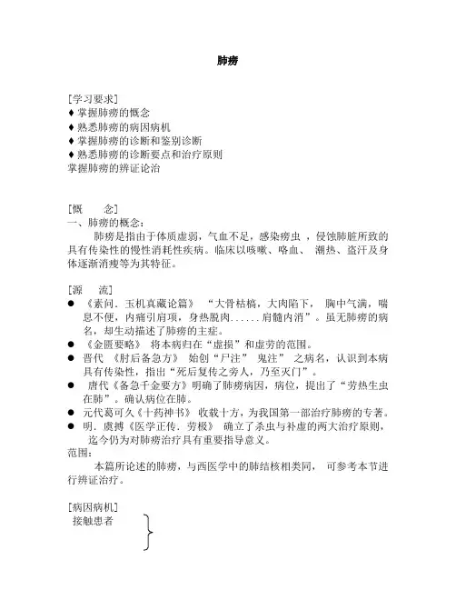 肺痨