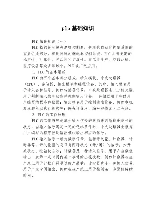plc基础知识