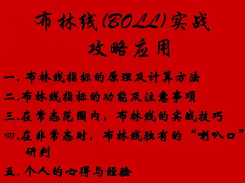 布林线实战攻略应用