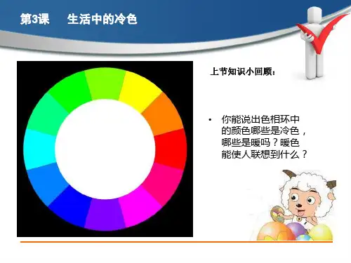小学美术四年级第三课生活中的冷色课件