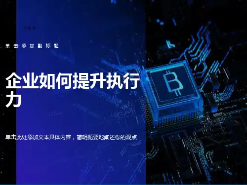 企业管理之执行力