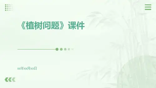 《植树问题》课件