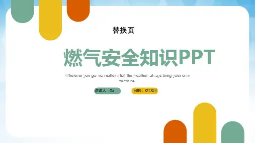 燃气安全经验分享ppt