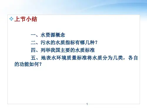 水体污染源和污染物  ppt课件