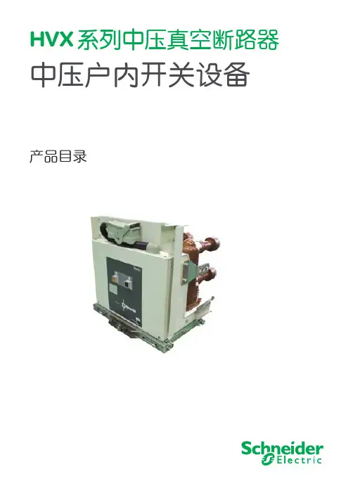 施耐德HVX系列中压真空断路器.