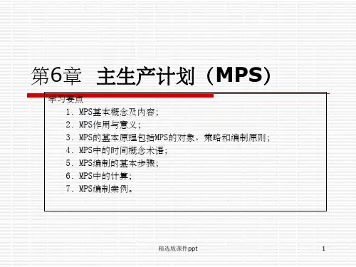 MPS详细介绍