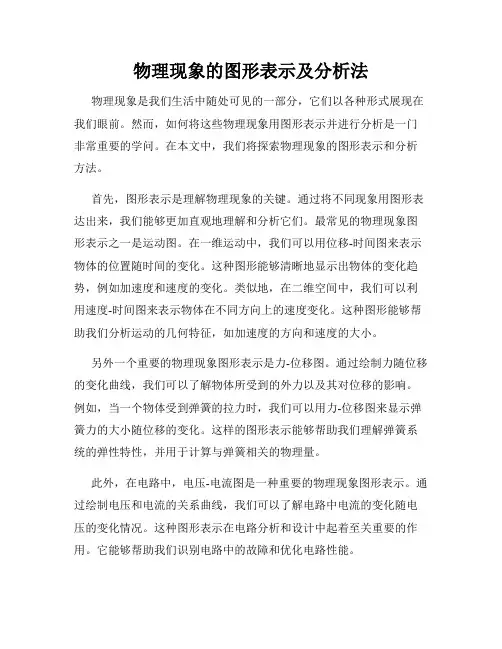 物理现象的图形表示及分析法