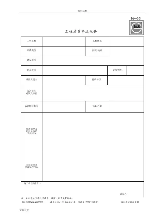 建龙资料表格-全套